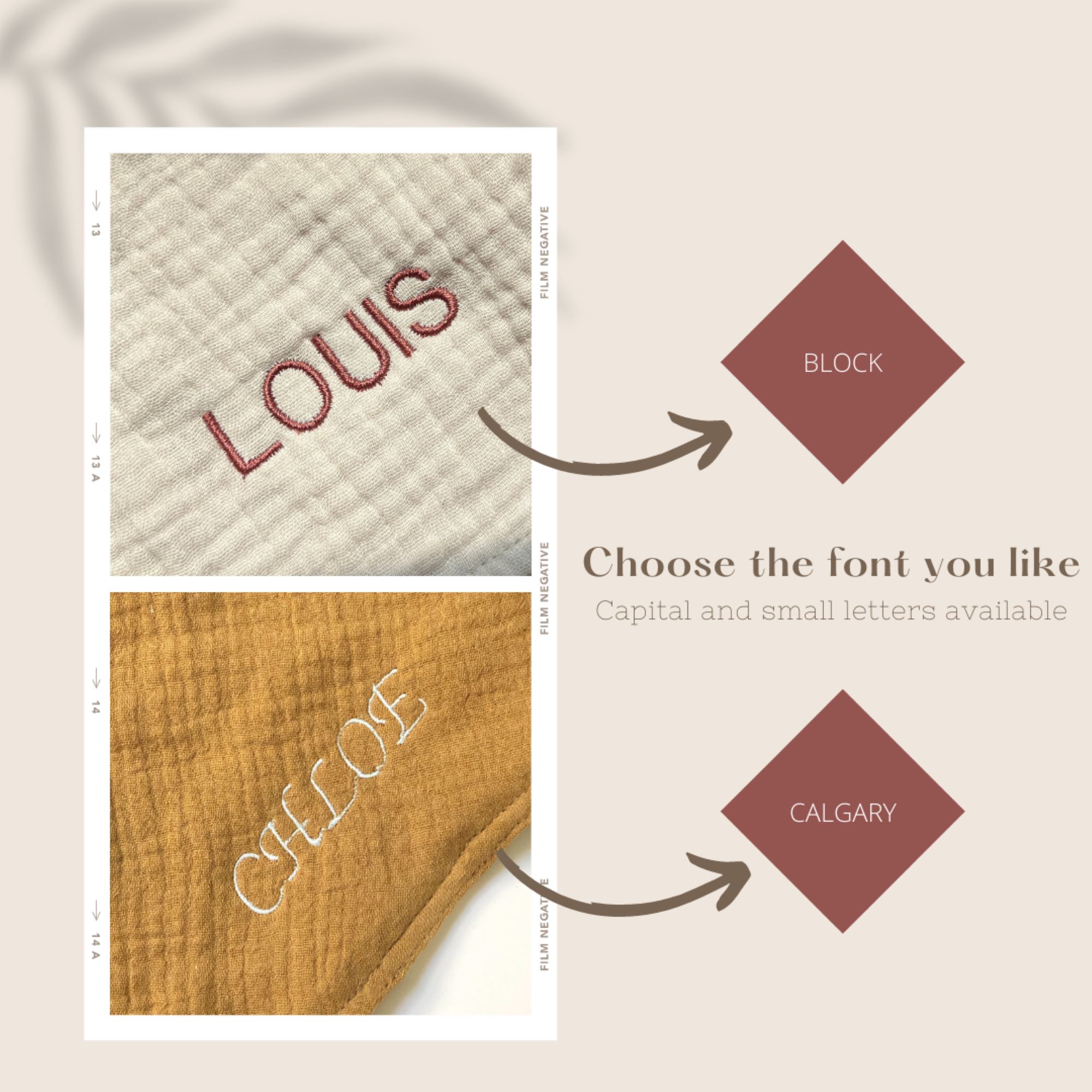 Available fonts