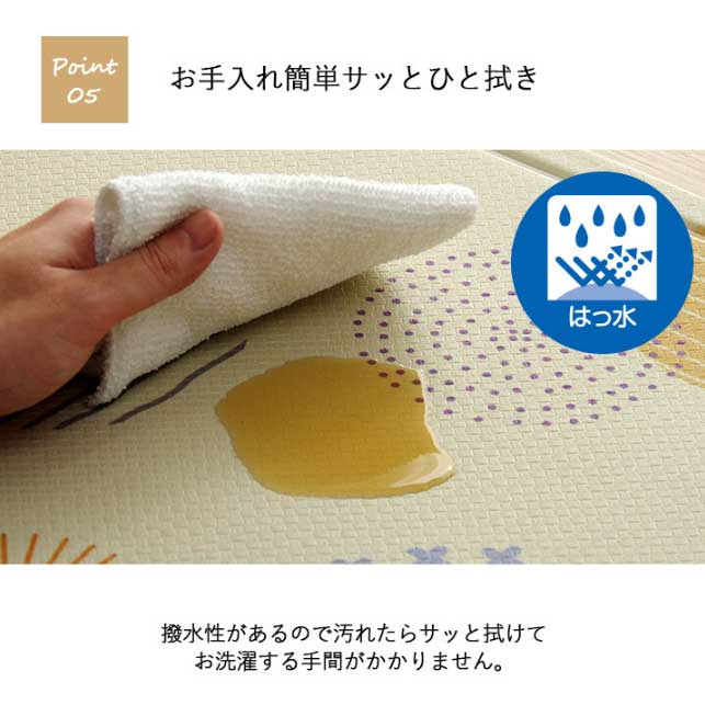 日式貓煙花廚房墊_06